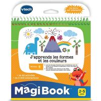 VTech MagiBook Starter Pack Vert - Lecteur Interactif Enfant 2-8 Ans - Apprentissage Lecture Avec Stylet
