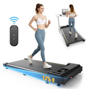 Tapis De Course Inclinable UMAY - Inclinaison Jusqu'à 15%, Vitesse Max 10 Km/h, Moteur 2,5 CV