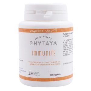 COMPLEMENTS ALIMENTAIRES - VITALITE Phytaya Immunité 120 gélules
