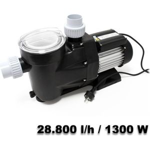 POMPE - FILTRATION  Pompe piscine 28800l/h 1300 watts Pompe filtration