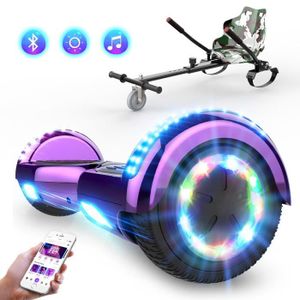 ACCESSOIRES HOVERBOARD COOL&FUN Hoverboard 6.5”avec Bluetooth violet+Hove