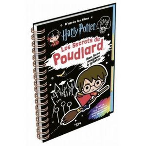 LIVRE LOISIRS CRÉATIFS Mon livre magique à gratter Harry Potter, Les secr