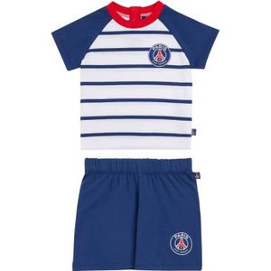 Ensemble de vêtements Ensemble bébé PSG T-shirt + short - Collection officielle PARIS SAINT GERMAIN