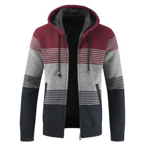 PULL Homme Automne Hiver Pull Hoodie Sweater Chandail à