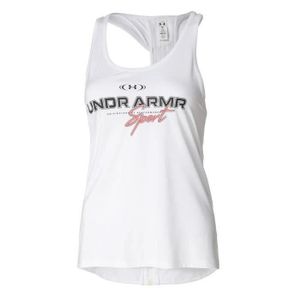 Débardeur Débardeur femme blanc Under Armour - Knockout Tank RFS