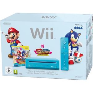 CONSOLE WII PACK CONSOLE WII + MARIO & SONIC LONDON 2012