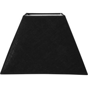 ABAT-JOUR Abat-jour - Carré - Noir - Pour lampe - 27x27x19 c