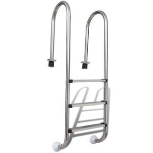 Lixada Echelles Pour Piscine A 3 Marches En Acier Inoxydable Achat Vente Echelle De Piscine Echelles Pour Piscine A 3 Cdiscount