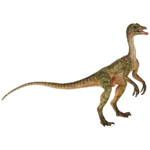 FIGURINE - PERSONNAGE Figurine Compsognathus PAPO - Modèle 55072 - Dinosaure carnivore pour collection intérieure