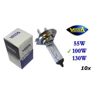 PHARES - OPTIQUES 10 ampoules Vega® Halogène 'Maxi' H7 100W PX26d Ma