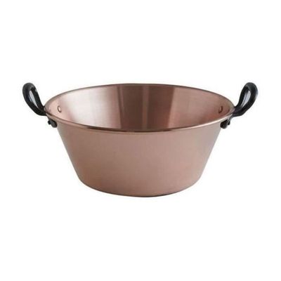 Baumalu Bassine à Gelée Cuivre 26,5 Cm 4 Litres - Idéale Confitures Et Gelées