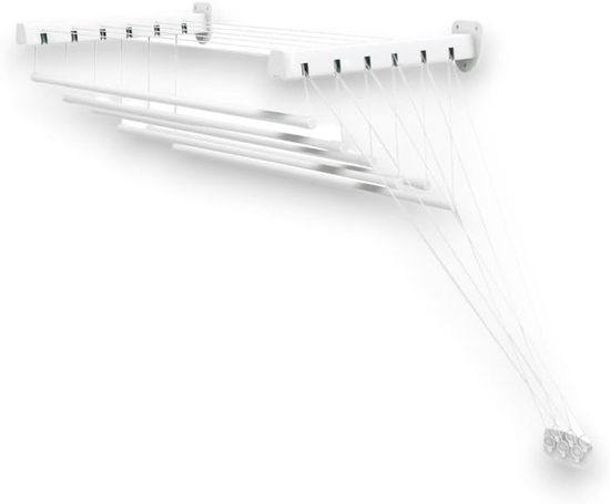Gimi Lift 140 tendoir Mural et au Plafond en Acier 85 m dtendagem1694 ...