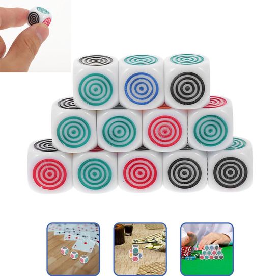 SPYMINNPOO 20 Dés Mathématiques Éducatifs - Calcul + Et - Pour Enfants