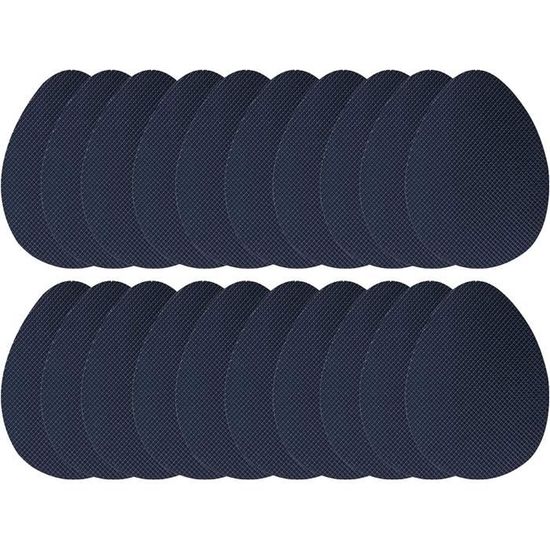 Patins Snowboard Gosknor - Lot De 6, Antidérapants Plastique Blanc - Accessoires Snowboard Pratiques