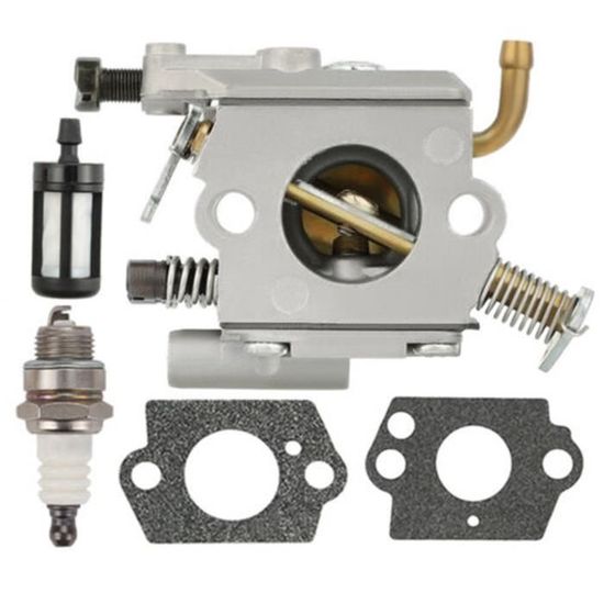 Set Sega A Tazza Per Motosega: Barra 30 Cm E 4 Catene 3/8P Per Stihl 020T E MS 200 - 2