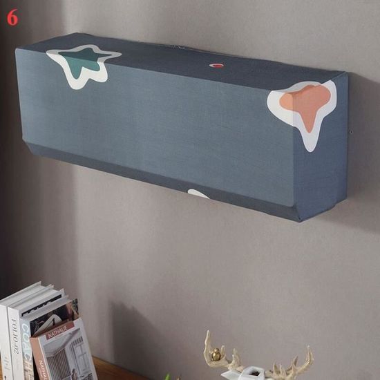 Housse De Protection Élastique Pour Climatiseur Mobile - Anti-Poussière, 40 X 46 X 75 Cm, Noir