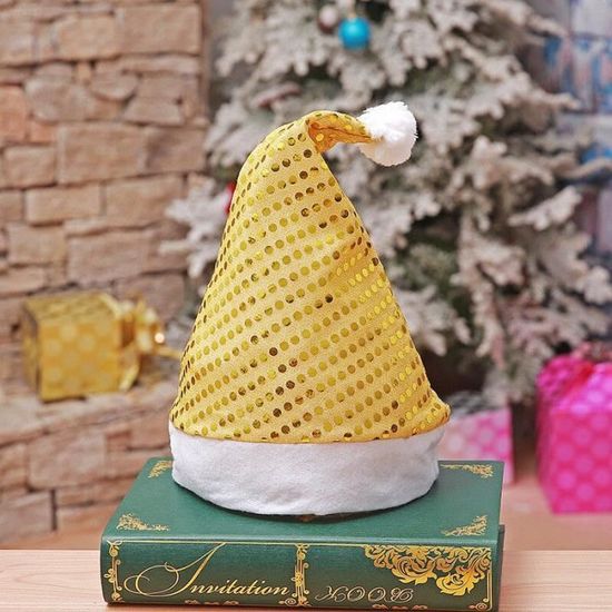 Kit décoration noël,Chapeau de noël à paillettes pour bébé,accessoires