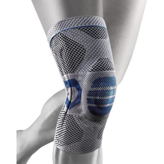 Rongweiwang Genouillère Compression – Stabilisateurs Latéraux, Respirante, Pour Basket/Rando, XXL Blanc