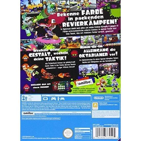 Nintendo Splatoon [import allemand] - 2325140 - Cdiscount Jeux vidéo