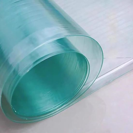 NIANXINN Panneau Toiture Polycarbonate Transparent 1mm - Feuille Fibre De Verre 60cm X 8m Pour Serre, Jardin Et Véranda
