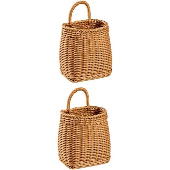 Support Pour Plantes En Rotin Tressé - Pied Trépied - Dimensions 24x18x18 Cm - Pour Intérieur, Balcon, Salon - Décoration Naturelle