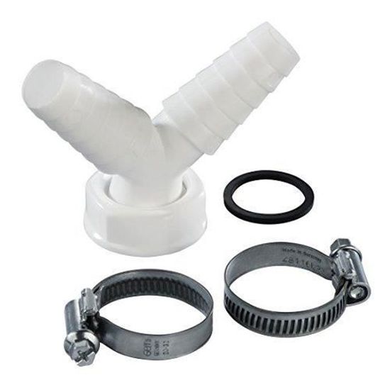 Xavax Raccord double avec joint 1" Cdiscount Electroménager