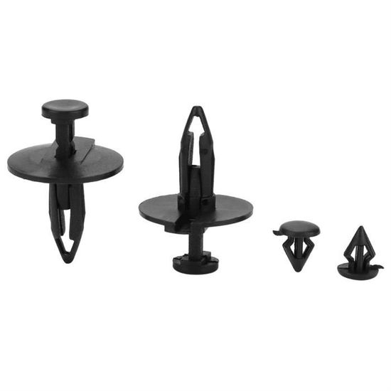 Kit De 30 Clips De Fixation Pour Nissan 350Z – Réf. 0155309241, Noir