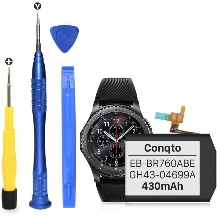 430mAh Batterie pour Samsung Gear S3 Frontier SM R760 et Gear S3 Classic mise a niveau de la batterie de remplacement pou 257 Cdiscount Telephonie