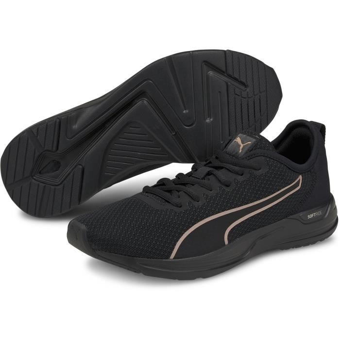 Achat chaussures Puma Femme Chaussure de Sport, vente Puma ACCENT Black  Rose gold 195515 - Basket sport Femme