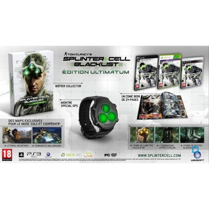 SPLINTER CELL : Chaos theory / PC DVD-ROM - Jeux vidéo