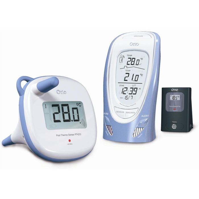 Otio Sonde De Piscine Et Centrale Thermometre Sans Achat Vente Thermometre Aquatique Otio Sonde Piscine Thermometre Cdiscount