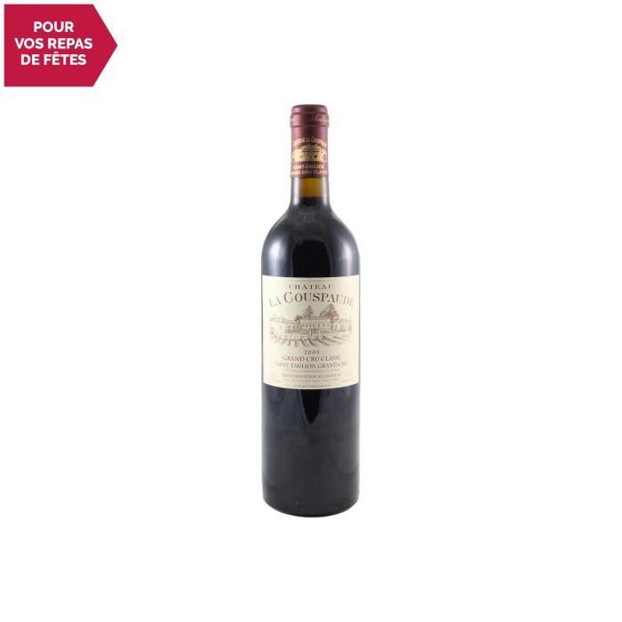 Château la Couspaude Saint-Emilion Grand Cru Classé Rouge 2005 - 75cl - Vin AOC Rouge de Bordeaux - Cépages Cabernet Franc,