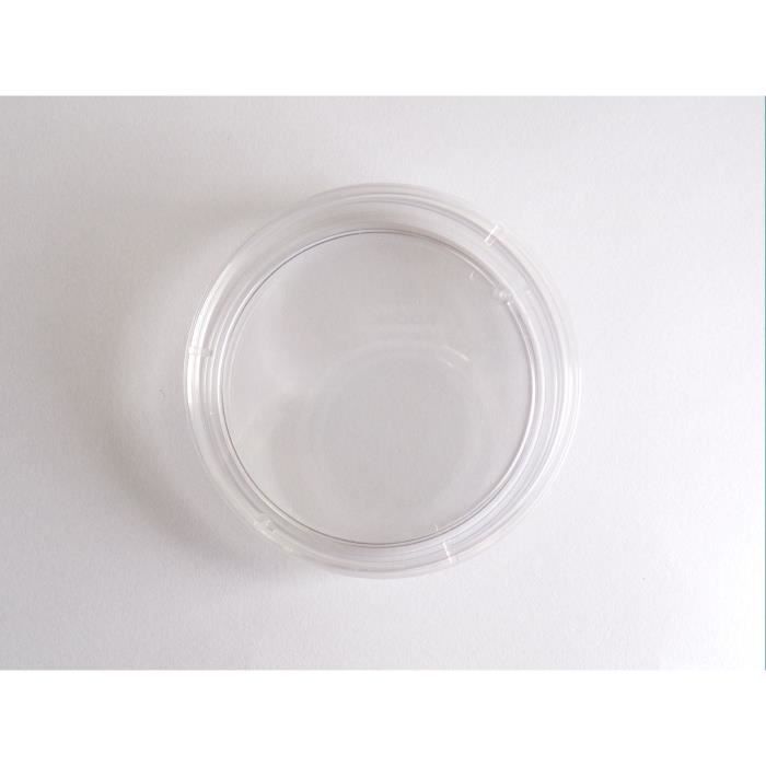 Boîte de Pétri Ronde 55mmx15mm x2 - Plastique - Petri Dish - SEM13