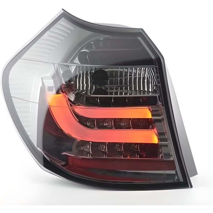 Paire de feux arriere BMW Serie1 E87 -E81 de 2007 a 2011 LED Noir D-FKRLXLBM13039
