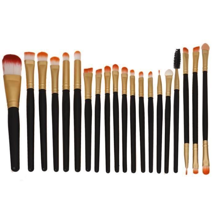 20pcs pro cosmétiques maquillage outils de brosse C02491