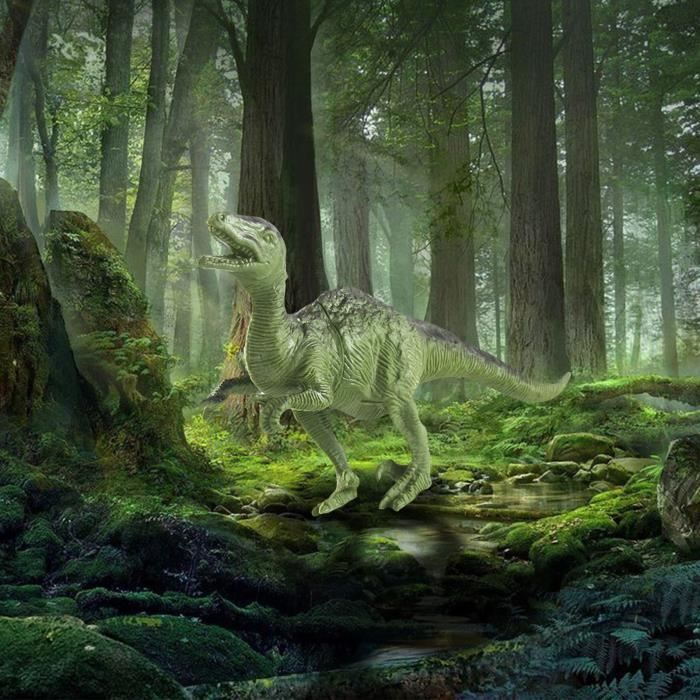 Modèle éducatif de dinosaure Allosaurus simulé pour enfants cadeau de jouet pour enfants WHAS824