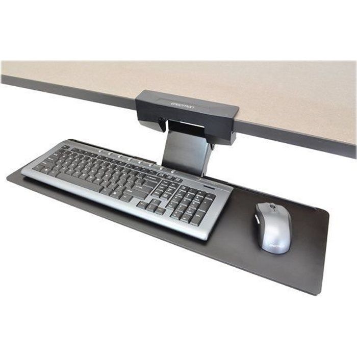 ERGOTRON Bras support d'écran Neo-Flex 97-582-009 - Pour Clavier - Noir - 1,40 kg Max