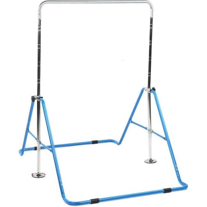 ESTINK Bar de gymnastique Barres horizontales pour enfants Barre d'entraînement de gymnastique à hauteur réglable Gym à domicile