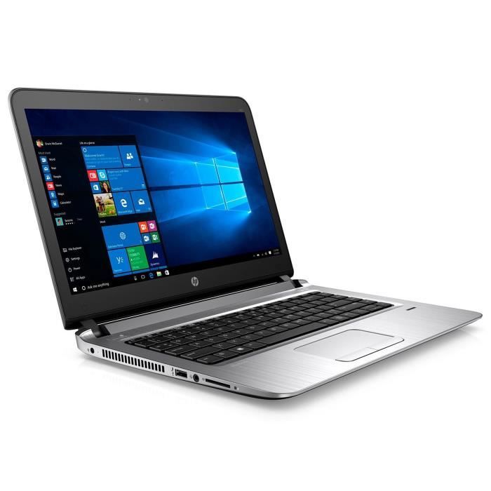 PC Portable HP HP 430G3 - Hd Graphics - Intel Core I3 - 4Go - SSD 480 - Windows 10 - Azerty