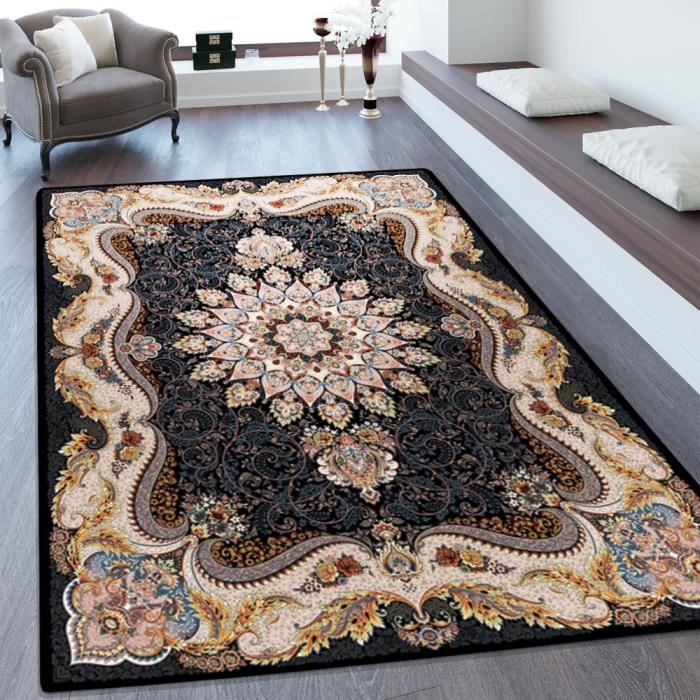 Tapis d'ORIENT Mardin, Antidérapant et Lavable en machine 120x180cm