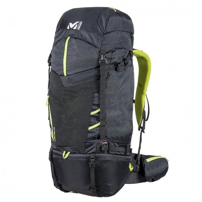 Millet UBIC 60+10 noir, sac à dos voyage et trekking.