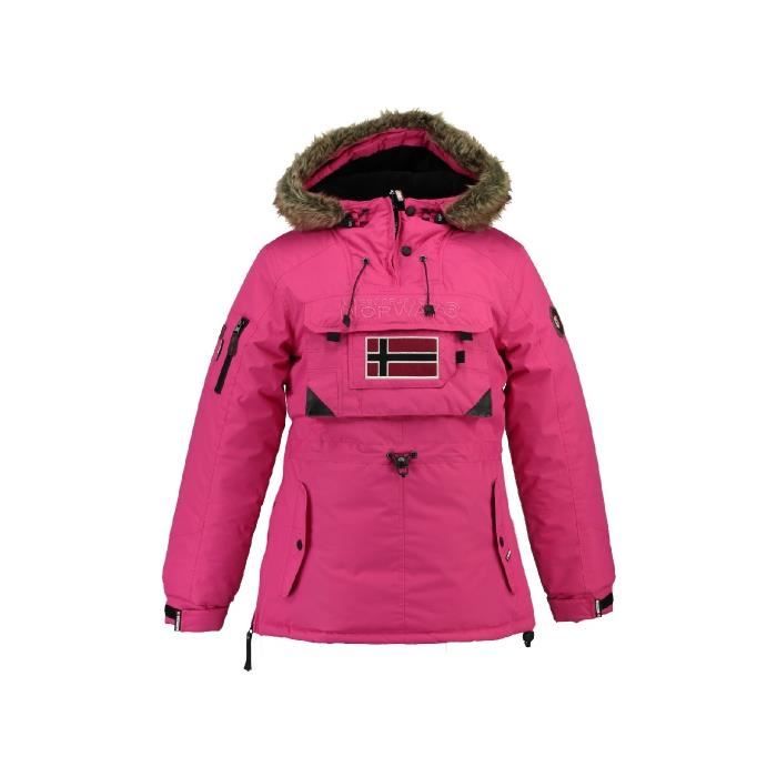 GEOGRAPHICAL NORWAY Parka Bougie 005 - Femme - Fuschia