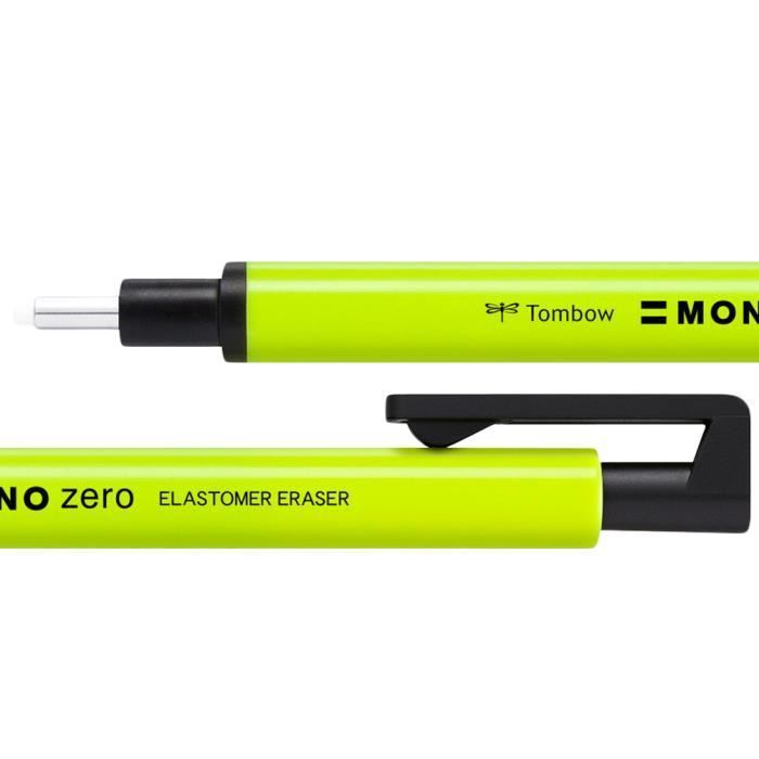 Tombow : Mono Zero Eraser Pen : 2.3mm Round Tip : Neon Yellow