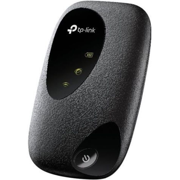 TP-Link Routeur Mobile 4G LTE Wi-Fi 300 Mbps 4G-150 Mbps, Batterie 2000 mAh, 1 Micro USB, 1 Emplacement Carte SIM (M7200)