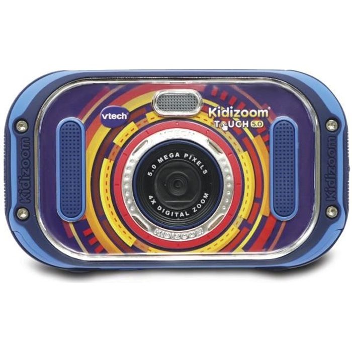 VTECH - Kidizoom Touch 5.0 Bleu - Appareil Photo Enfant