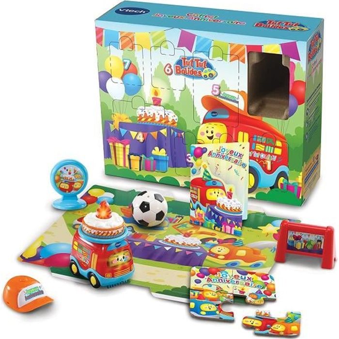 VTECH - Tut Tut Bolides - Coffret Joyeux Anniversaire