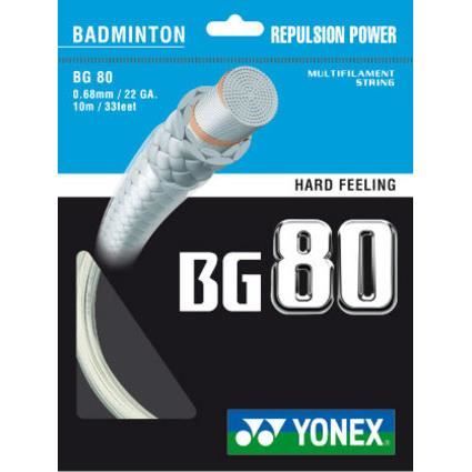 Yonex Garniture Cordage Bg 80 10m