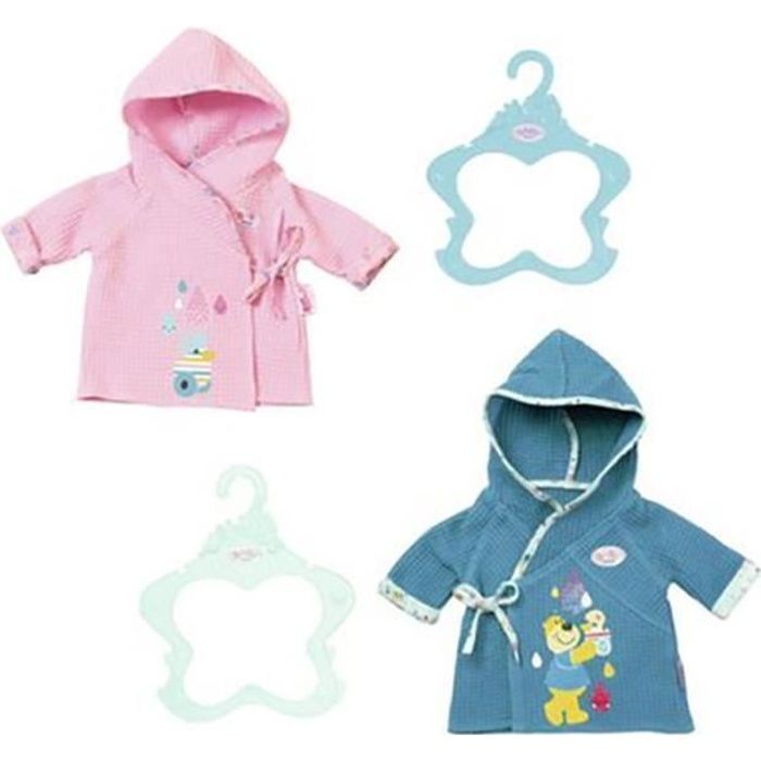 BABY Born Peignoir pour poupée de 43cm