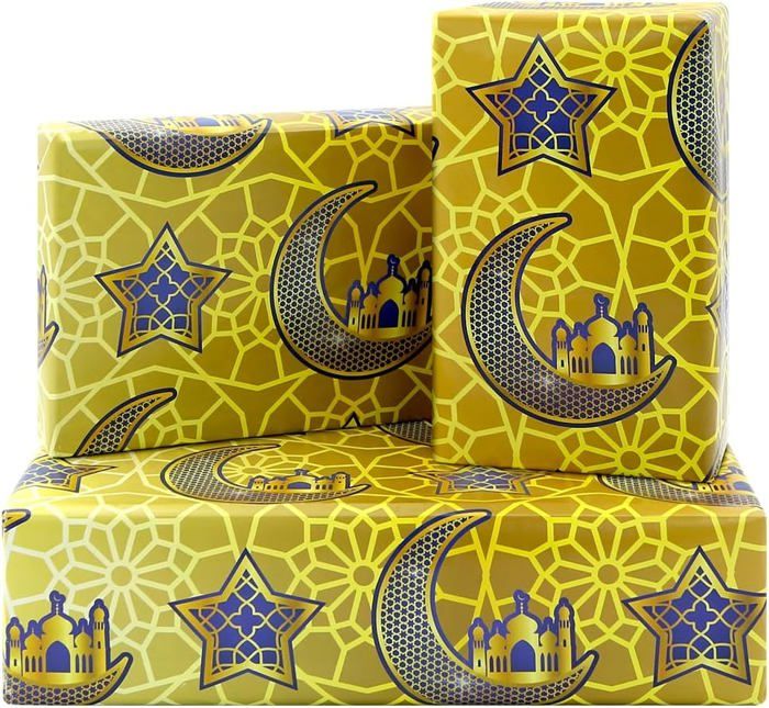 Lot 4 Feuilles Papier Rocher 70x100 Cm - Accessoire Crèche - Décoration Nativité - 2