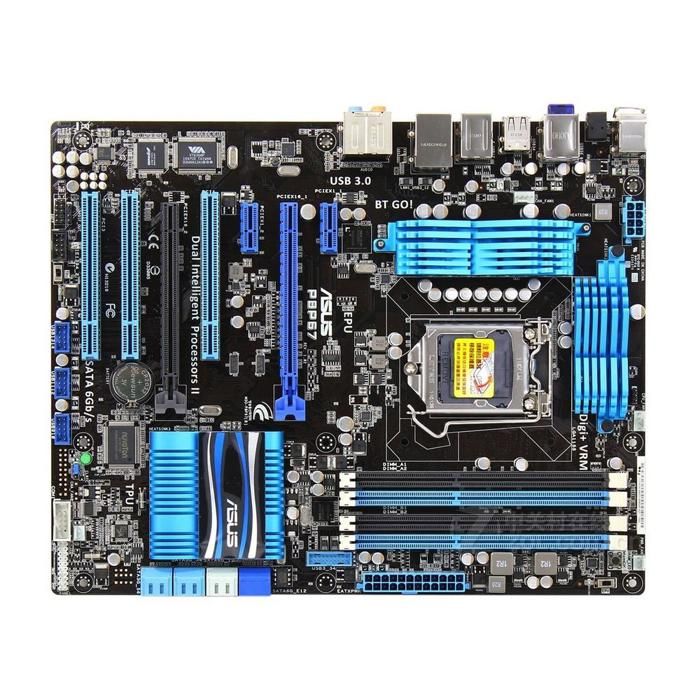 Carte mère ASUS P8P67 Intel P67 LGA 1155 4xDDR3 32GB ATX - Asus